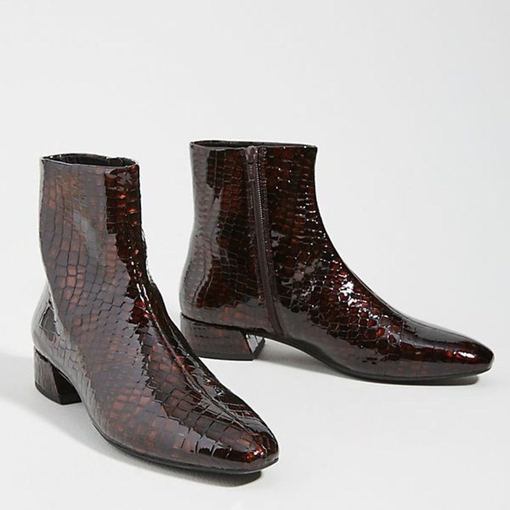 Vagabond Joyce Croc ankle boots